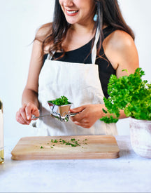 Moulin à persil Cosy & Trendy en acier inoxydable