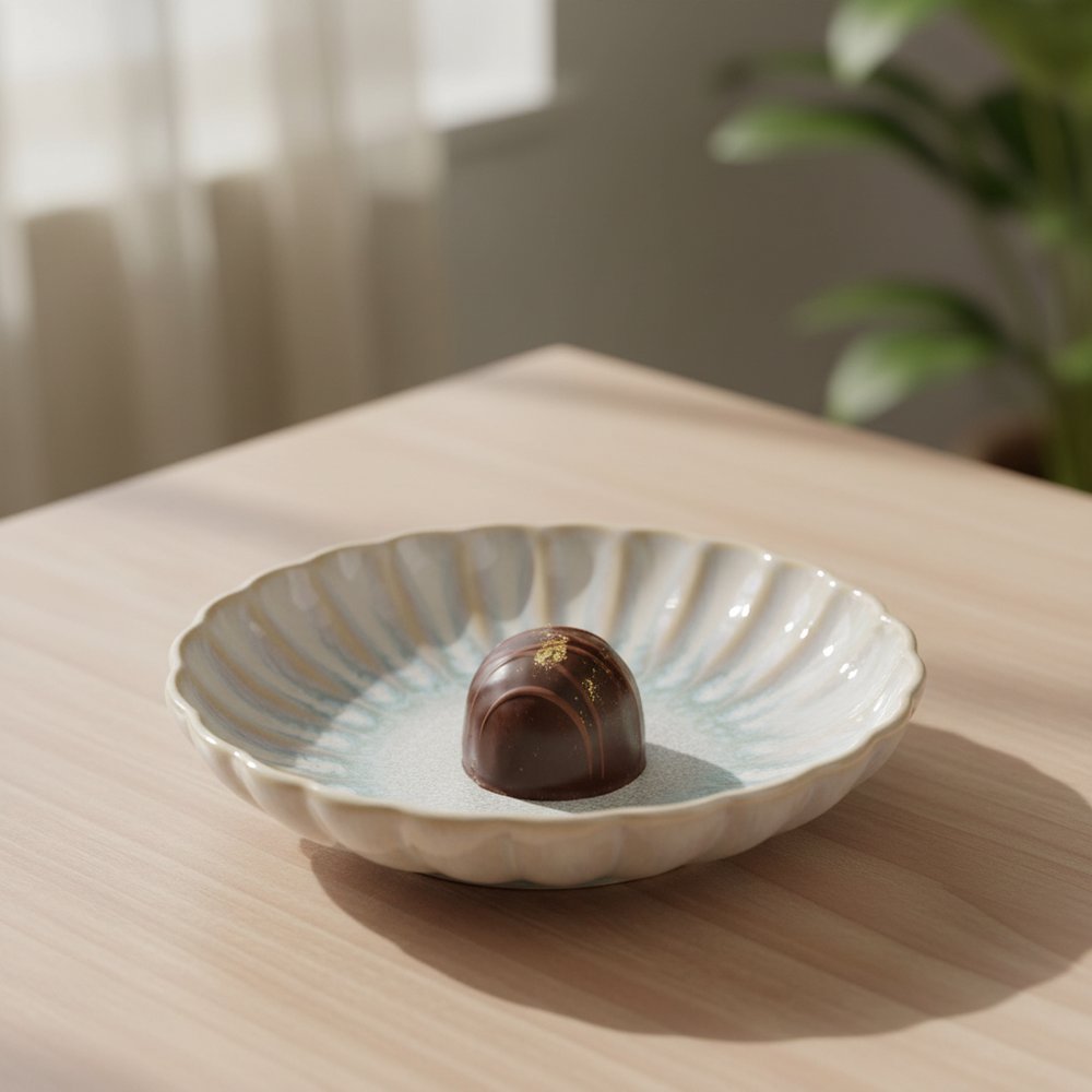 Assiettes à dessert Cosy & Trendy Astera Pure Blanc - ø 10,5 cm - 4 pièces