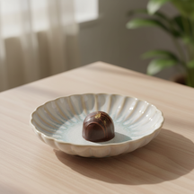 Assiettes à dessert Cosy & Trendy Astera Pure Blanc - ø 10,5 cm - 4 pièces