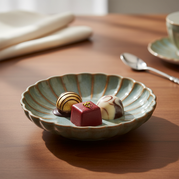 Petits bols Cosy & Trendy Astera Bleu Océan - Ø 10,5 cm - Lot de 4