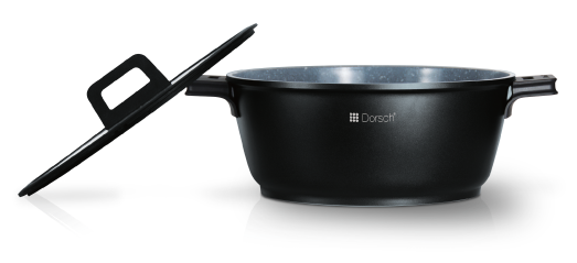 Cocotte Dorsch Proglider Marble - ø 20 cm / 2,1 litre - Revêtement antiadhésif en céramique