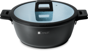 Cocotte Dorsch Proglider Marble - ø 24 cm / 4 litres - Revêtement antiadhésif en céramique