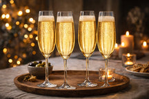 Champagneglazen Verano 260 ml - 4 stuks - Cookinglife