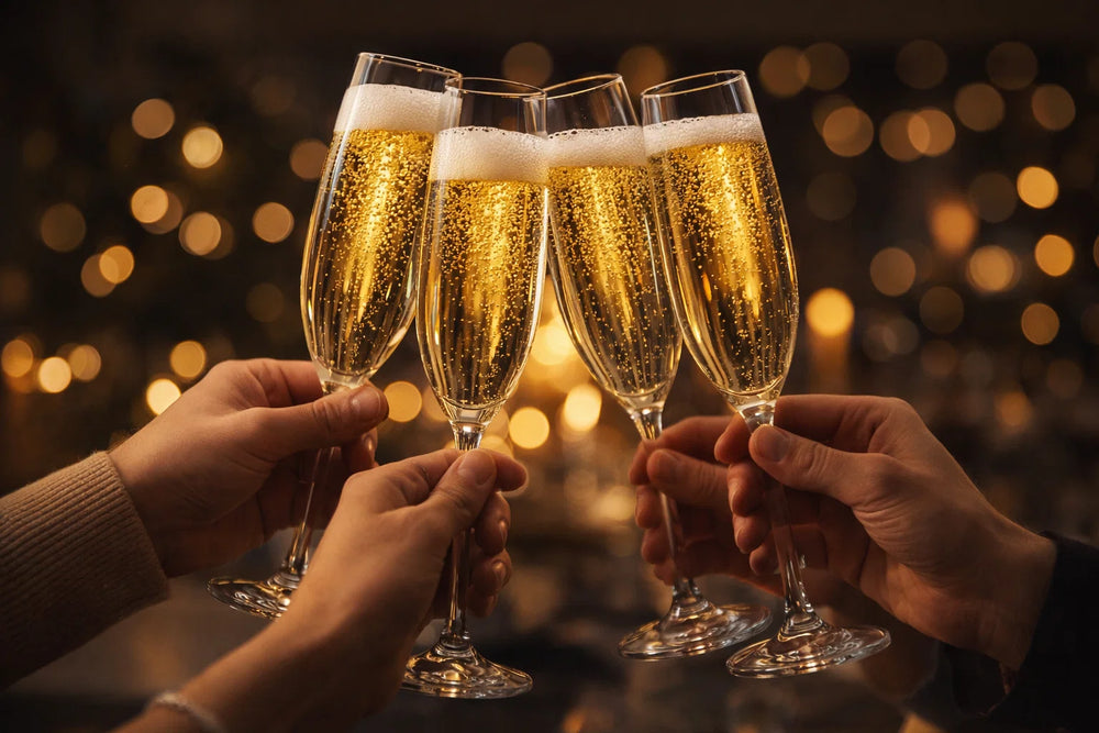 Champagneglazen Verano 260 ml - 4 stuks - Cookinglife