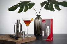 Ensemble de cocktails Vacu Vin Basic - Argent - 3 pièces