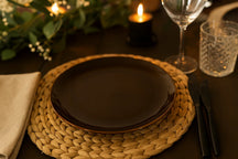 Assiettes de dîner Cookinglife Sabi Marron ø 26 cm - 6 pièces