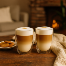 Ensemble de verres a latte macchiato Cookinglife - Barista - 380 ml - 2 pièces