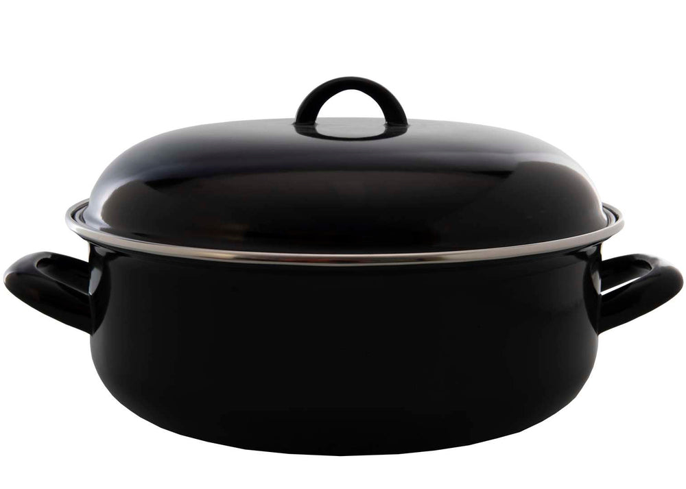 Cookinglife Poêle à Frire Émaillée Cuisson - ø 28 cm / 6 Litres