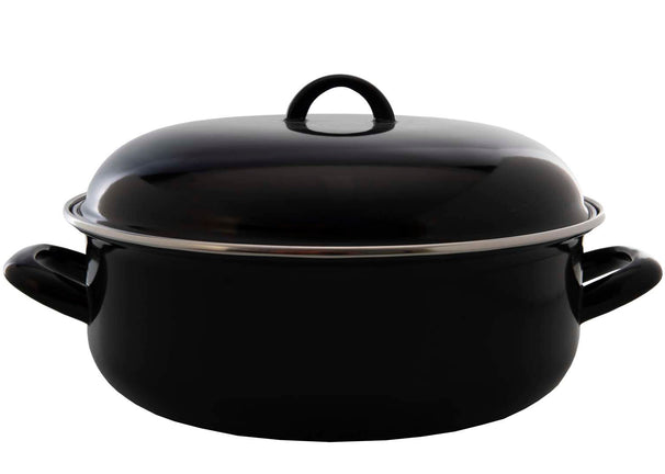 Cookinglife Poêle à Frire Émaillée Cuisson - ø 28 cm / 6 Litres