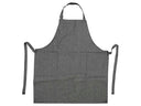Cookinglife Tablier de Cuisine Jeans Gris 80 x 70 cm
