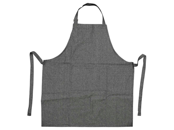 Cookinglife Tablier de Cuisine Jeans Gris 80 x 70 cm