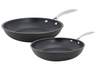 Cookinglife set de poêles Revolt Ø 24 et 28 cm – compatible avec toutes les sources de chaleur – revêtement antiadhésif céramique 