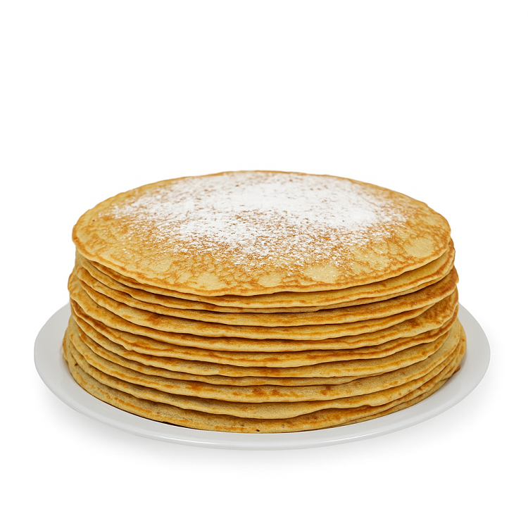 Assiettes à crêpes Cookinglife en porcelaine ø 30 cm - 6 pièces