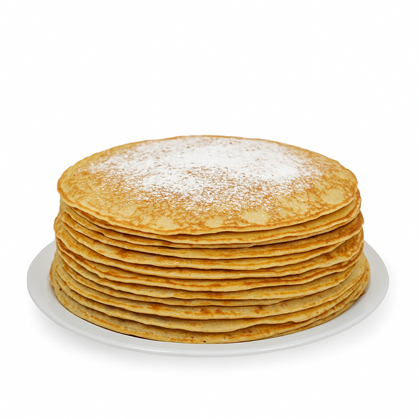 Assiettes à crêpes Cookinglife en porcelaine ø 30 cm - 6 pièces