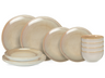 Service de table 12 pièces Cookinglife Serene Sand / 4 personnes - 4 assiettes plates, 4 assiettes à dessert et 4 bols