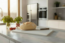 Planche à découper Cookinglife HACCP blanche 40 x 30 cm - pour produits laitiers et pain