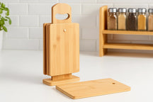 Set de planches à découper Cookinglife - Bambou - 5 pièces