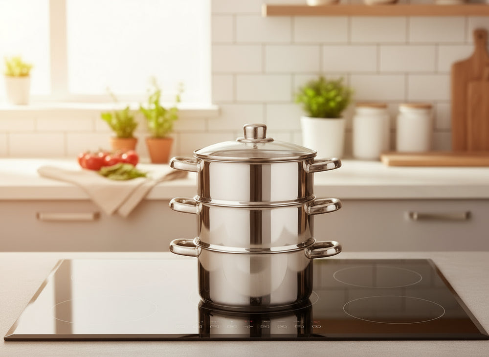 Cookinglife Cuiseur Vapeur Cuisson ø 20 cm 3 pièces