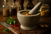 Mortier de Cuisine Impérial Granit - Gris - ø 14 cm