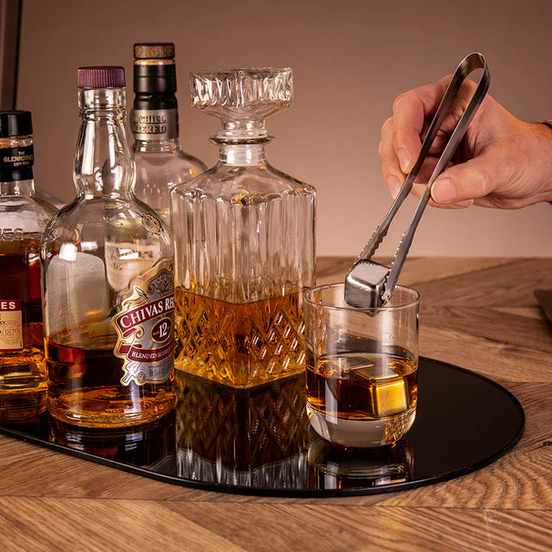 Pierres à whisky Jay Hill - Acier inoxydable - 4 pièces