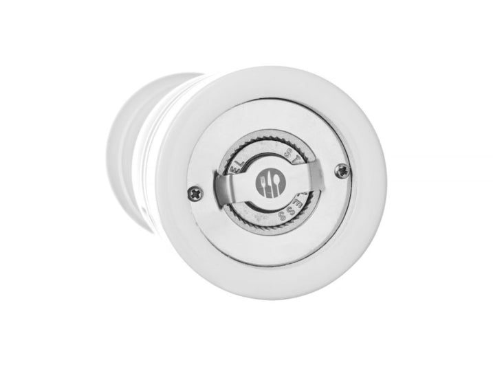 Cookinglife Zoutmolen Rocca Wit Glanzend - Keramische Molen - 21.5 cm