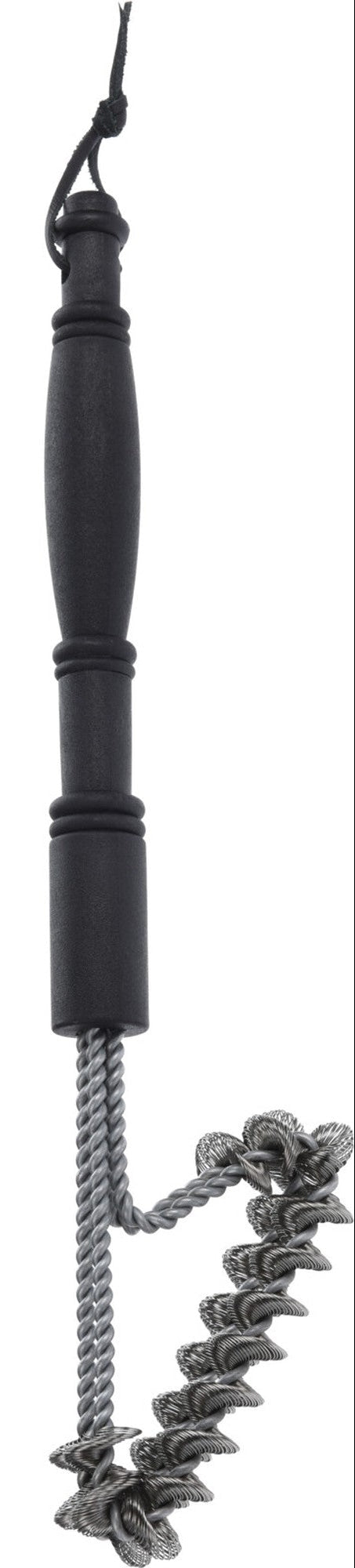 BBQ Reinigingsborstel RVS 40 cm - Schoonmaakborstel met Zwart Handvat - Cookinglife