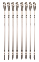 Cookinglife BBQ Spiezen Fire & Flavour RVS 41 cm - Set van 8 Grill Spiezen