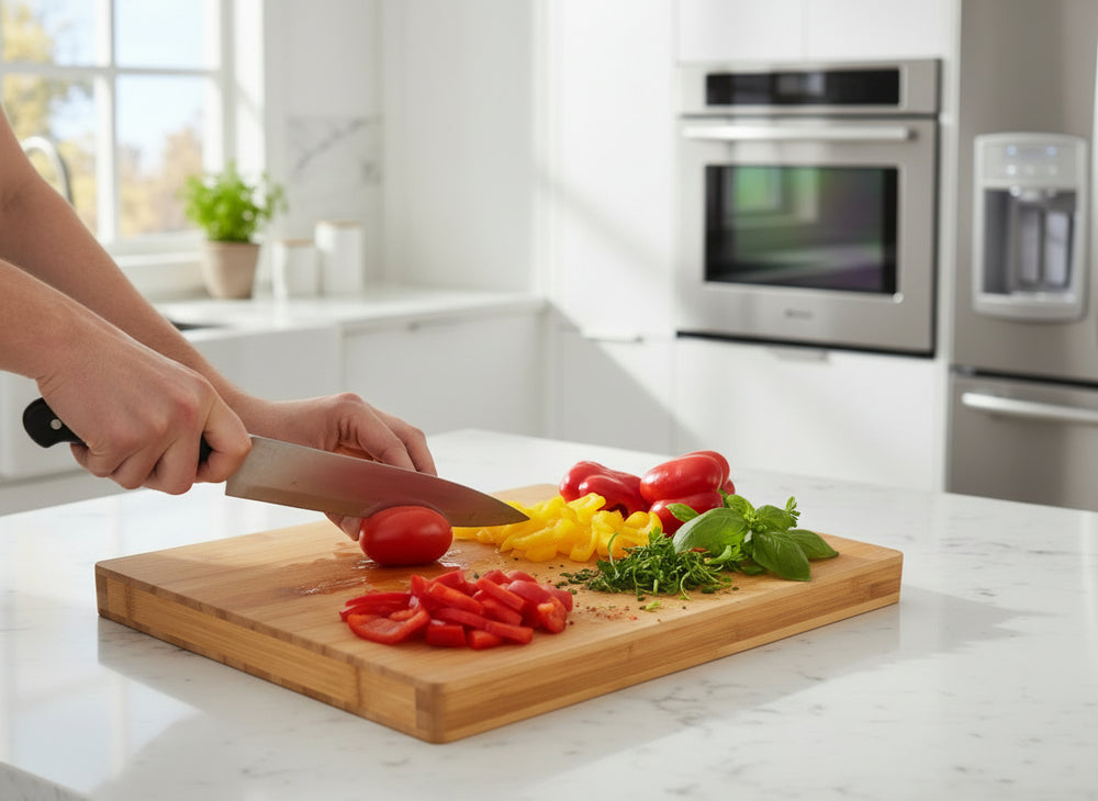 Cookinglife Planche à découper Bambou Bio 31 x 38 cm