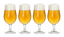Verre à bière Cookinglife sur pied 370 ml - 4 pièces