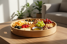 Plateau Cookinglife - Plateau de service - en bambou - Ø 40 cm - 1 pièce