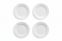 Set d'assiettes Cookinglife - Assiettes plates - Porcelaine - Ø 27 cm - 4 pièces