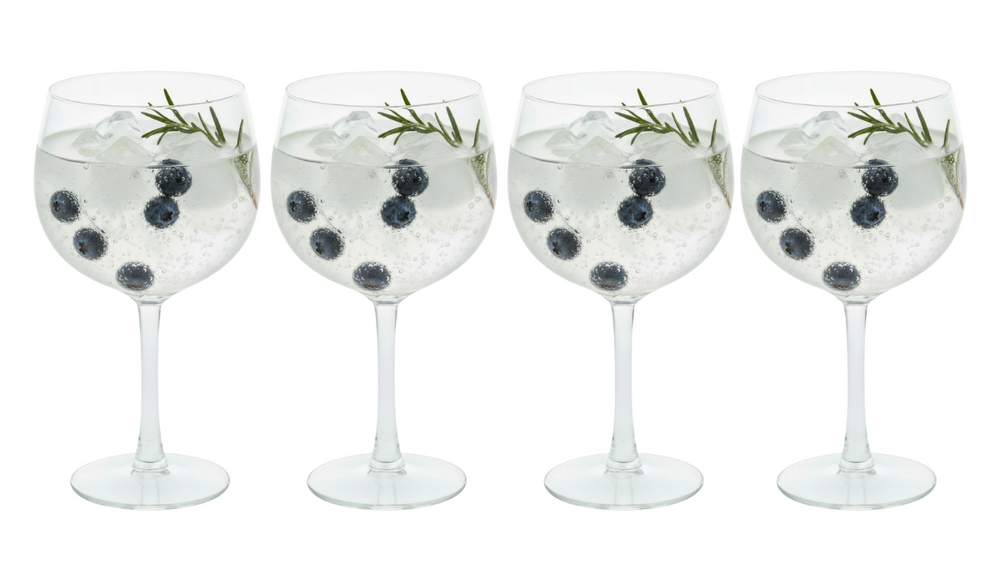 Verres à Gin Tonic Cookinglife 650 ml - 4 pièces