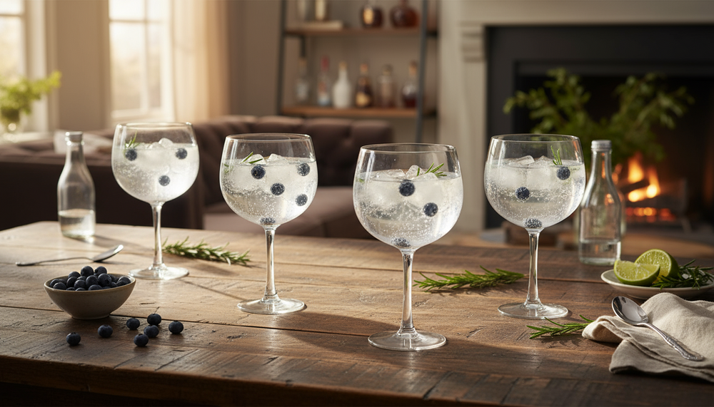 Verres à Gin Tonic Cookinglife 650 ml - 4 pièces
