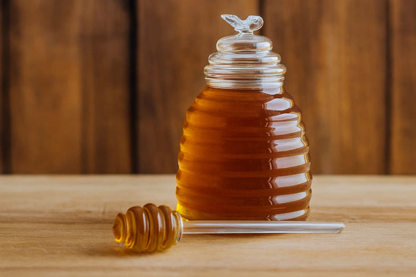 Cookinglife Pot à Miel en Verre 13 x 10 cm