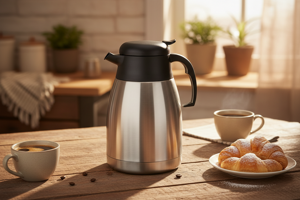 Thermos Cookinglife - Verseuse à café - en inox - 1,5 L - 1 pièce