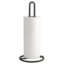 Cookinglife Porte-rouleau de cuisine Noir 32 cm