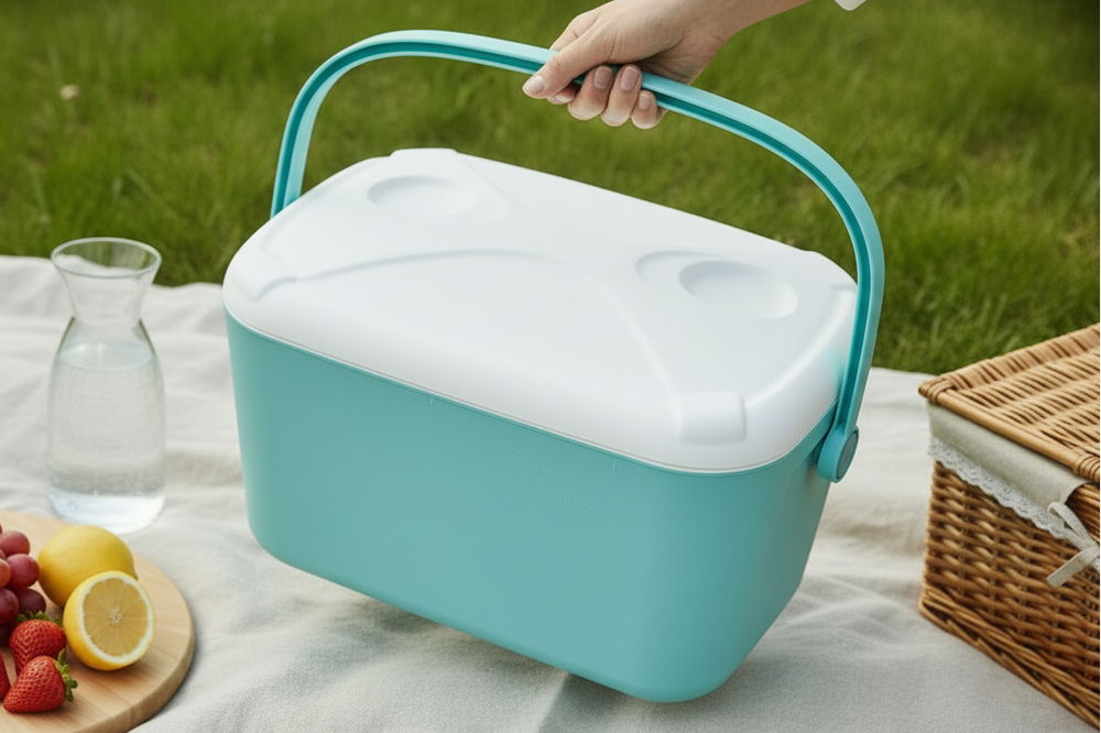 Glacière Cookinglife - Glacière portable - Turquoise - en plastique - 20 L