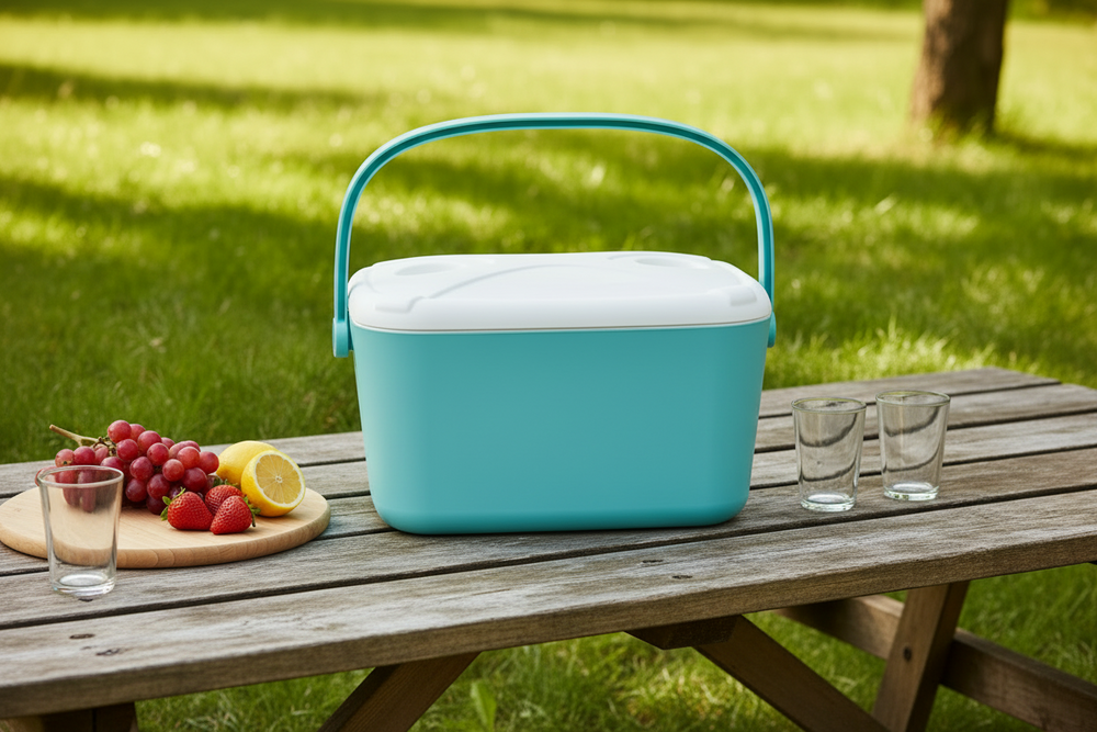 Glacière Cookinglife - Glacière portable - Turquoise - en plastique - 20 L