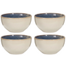 Ensemble de bols à soupe Cookinglife - en faïence - Serene - 580 ml - 4 pièces