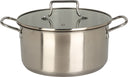 Kookpan RVS Ø 22 cm - 3.8 liter Geschikt voor Inductie en Vaatwasser - Cookinglife