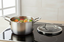 Cookinglife Kookpan met Glazen Deksel - RVS - ø 16 cm / 1.2 Liter