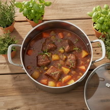 Cookinglife Kookpan met Glazen Deksel - RVS - ø 24 cm / 4 Liter