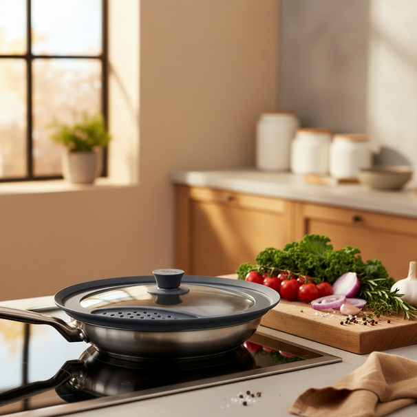 Couvercle de casserole Cookinglife - Couvercle en verre - Ø 29 cm - 1 pièce