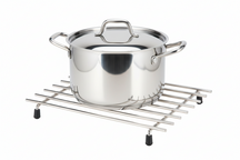 Pannenonderzetter RVS 24 x 19 cm - Onderzetter voor hete pannen - Cookinglife