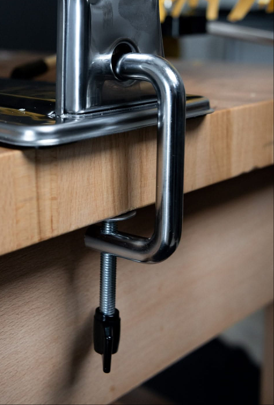 Machine à pâtes Cookinglife en chrome italien pour lasagne et spaghetti