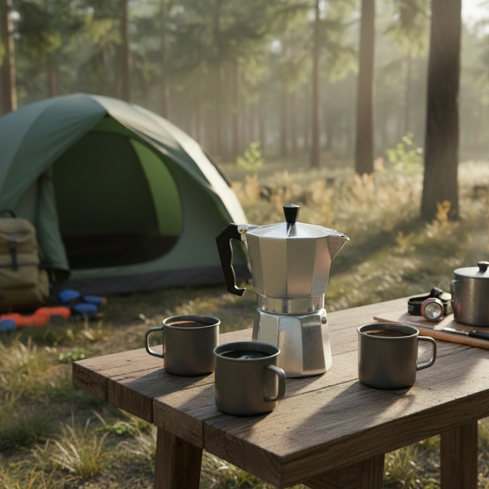 Percolateur Cookinglife - Percolateur à café - en aluminium - 330 ml