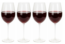 Set de verres à vin Cookinglife - Verres à vin rouge - Solare - 540ml - 4 pièces