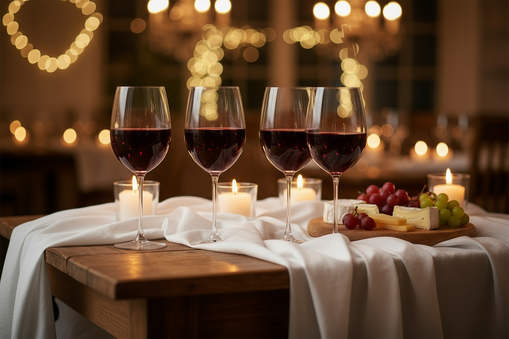 Set de verres à vin Cookinglife - Verres à vin rouge - Solare - 540ml - 4 pièces