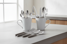 Set de vaisselle Cookinglife - Complet - en porcelaine - 4 personnes