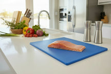 Planche à découper Cookinglife HACCP bleue 40 x 30 cm - pour le poisson